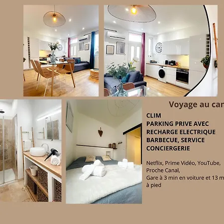 Voyage Au Canal - Parking Clim Netflix Amazon Montauban